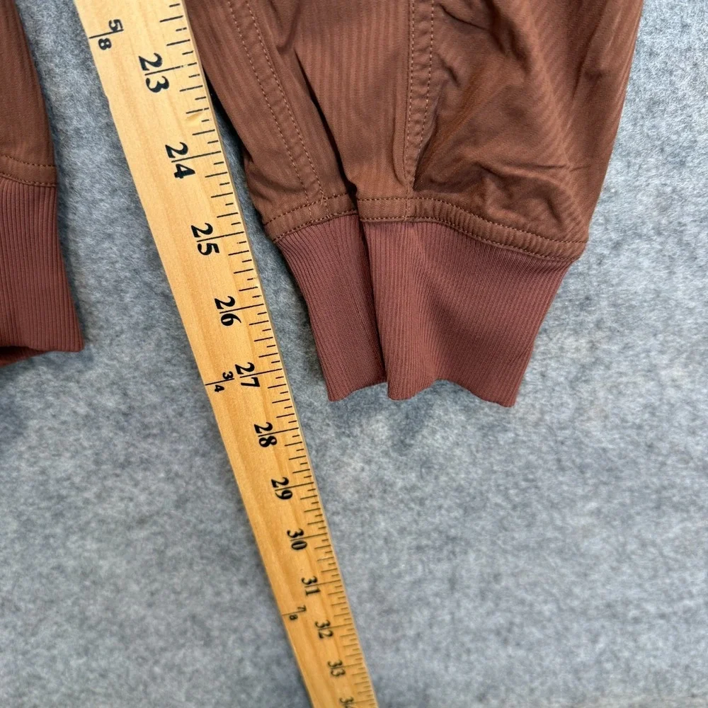 Lululemon‎ Dance Studio Mid Rise Jogger Pants Womens 4 Lightweight Stretch Brown
